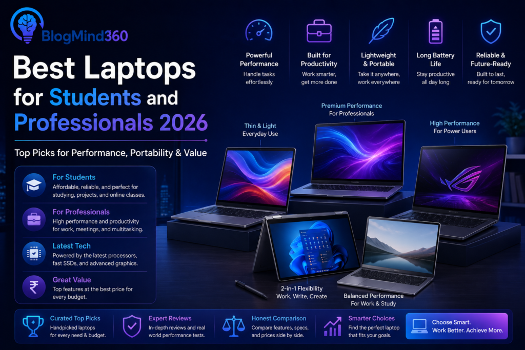 Best Laptops for Students and Professionals 2026