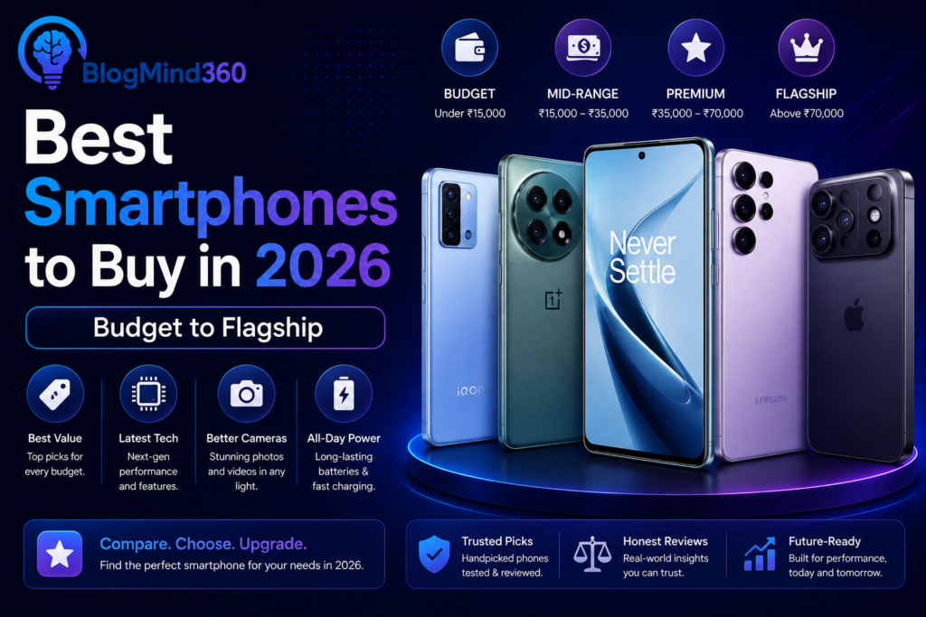 Best Smartphones to Buy in 2026 (Budget to Flagship)