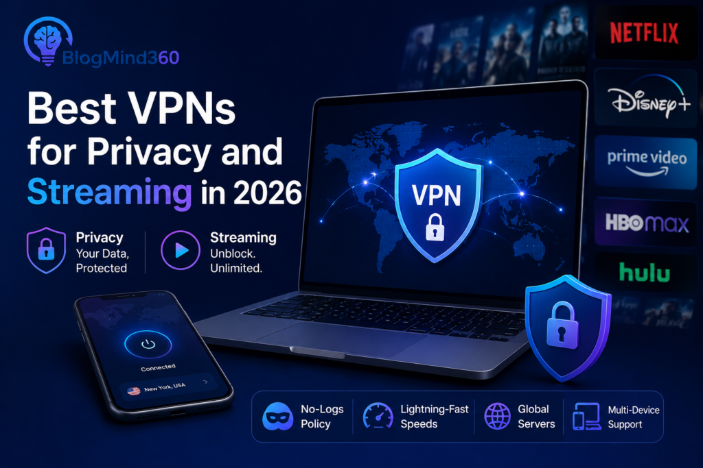 Best VPNs for Privacy and Streaming in 2026