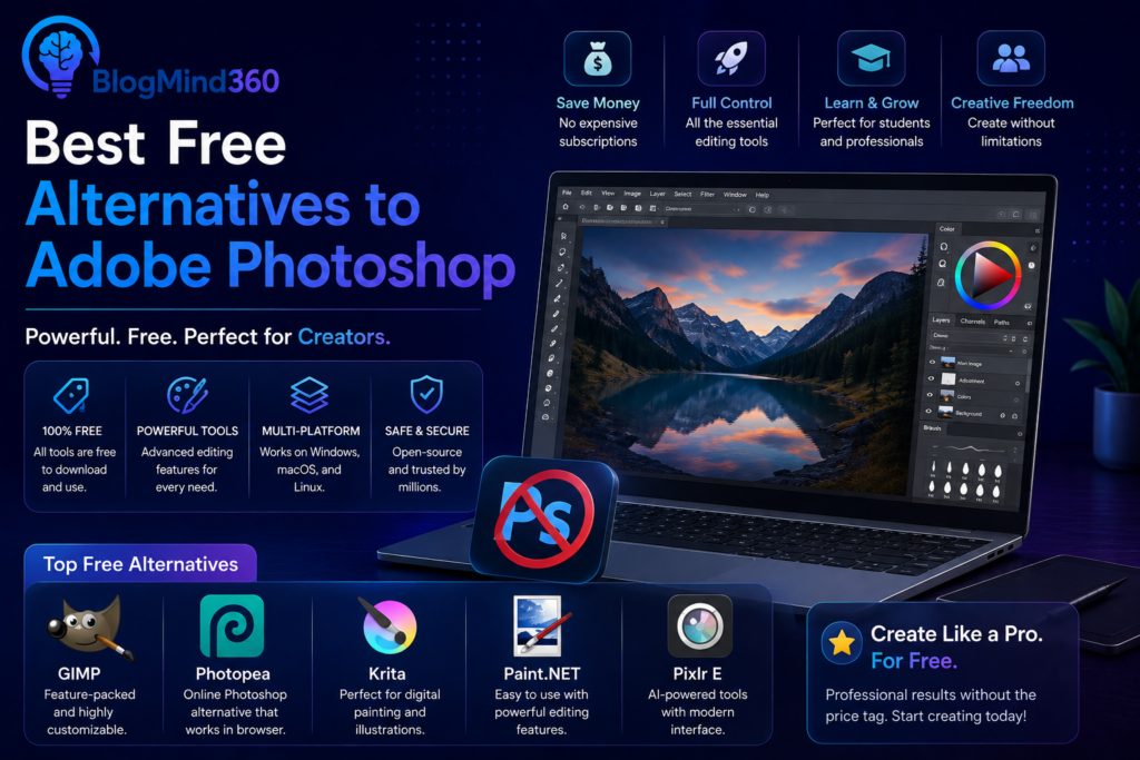 Best Free Alternatives to Adobe Photoshop