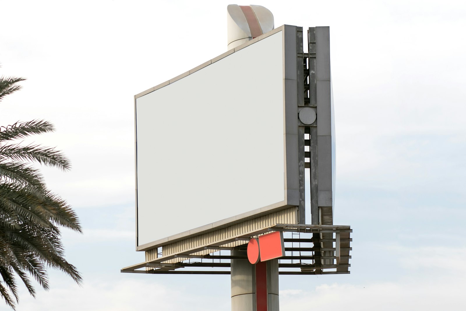 Blank advertising billboard illustrating how ChatGPT Ads bring sponsored placements to AI chat responses