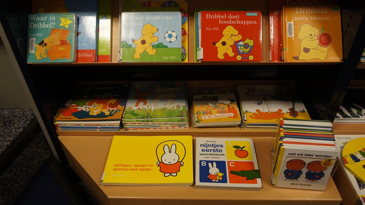 Stack of children's books representing Dolly Parton's Imagination Library literacy legacy