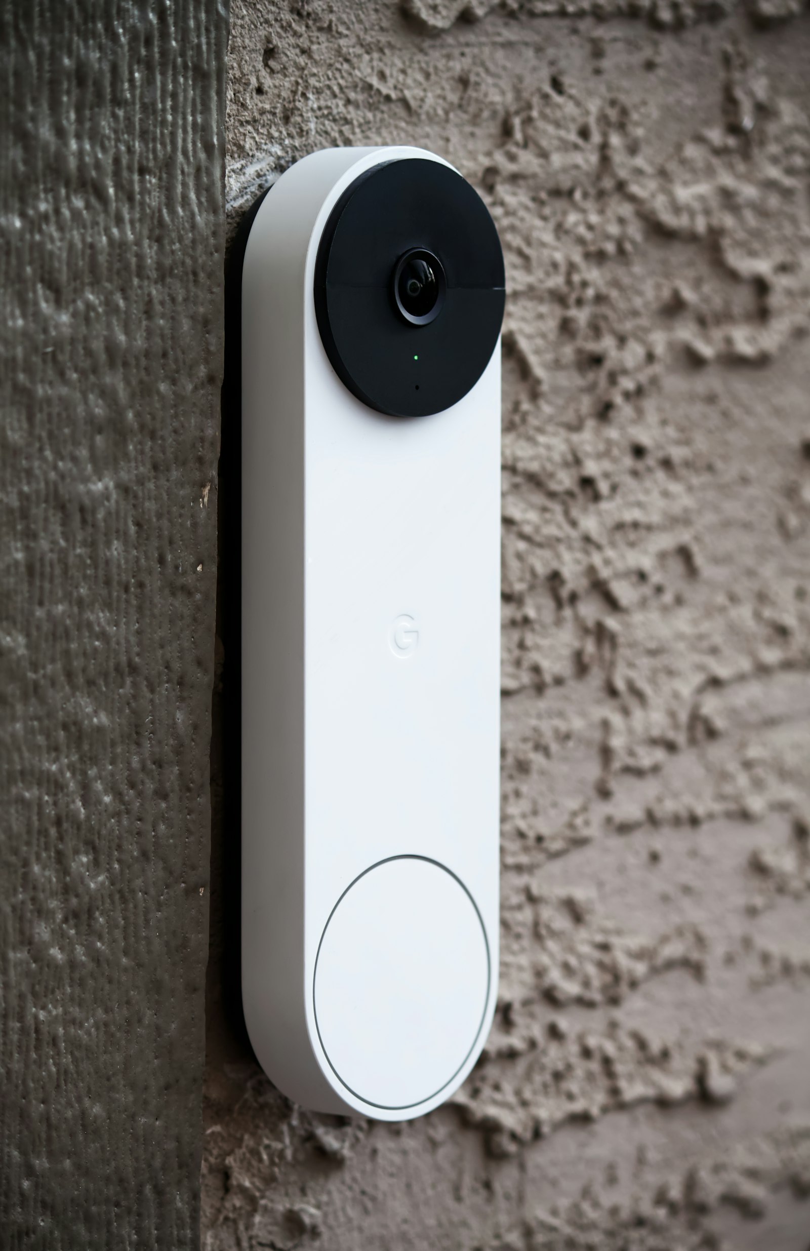 Camera mounted on the side of a wall, representing the best video doorbells 2026 like Ring, Nest, and Arlo for front door monitoring