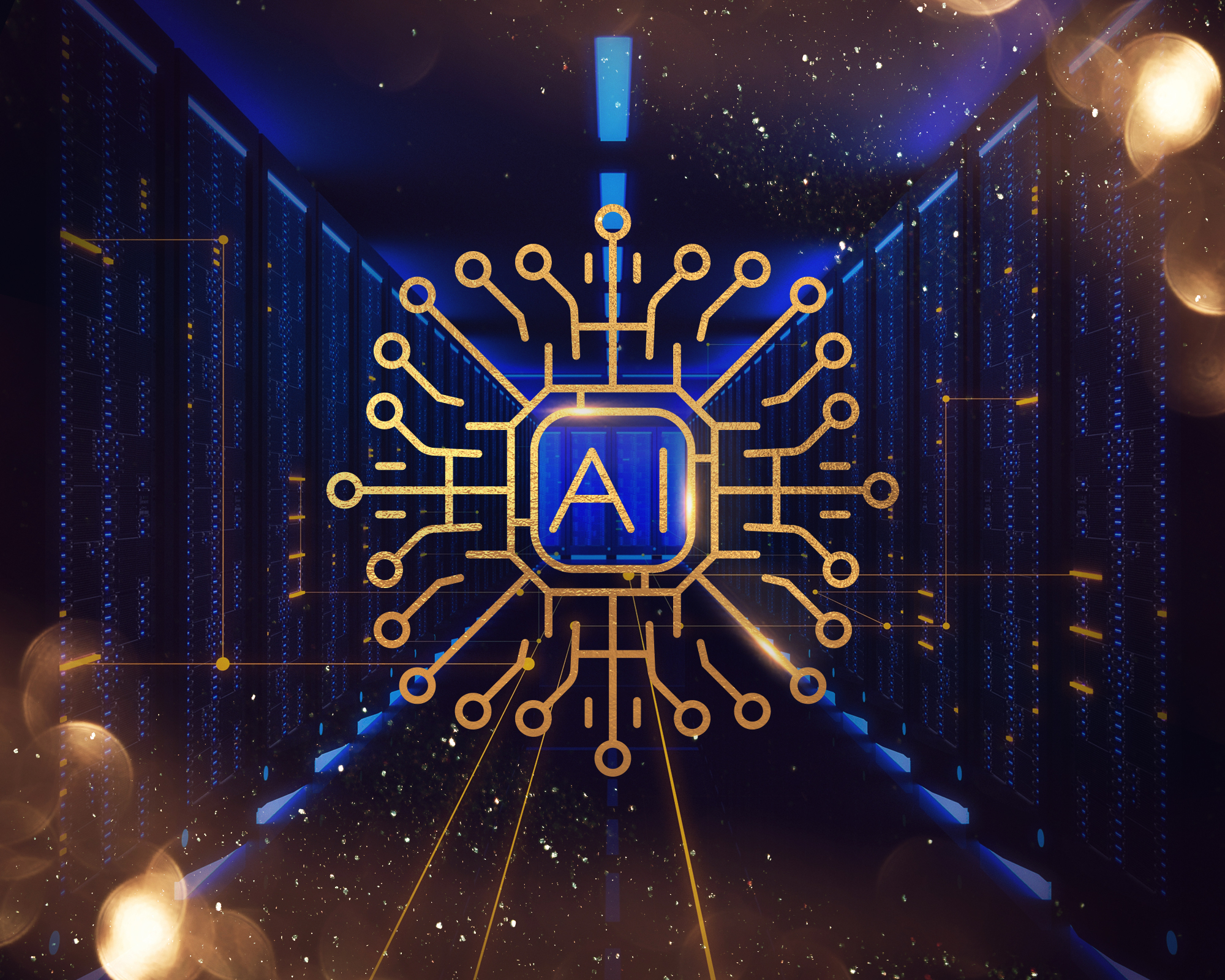 Content Marketing Artificial Intelligence Concept Artificial intelligence concept representing how AI is transforming content marketing strategy