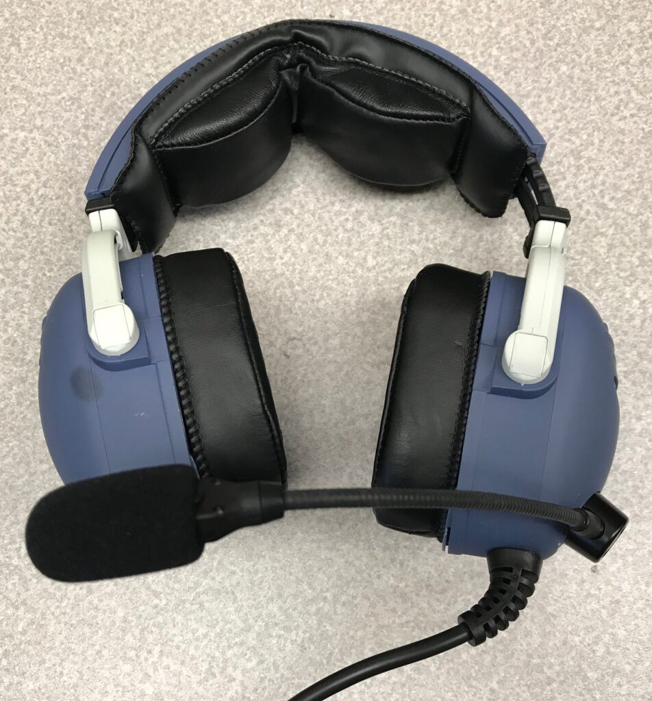 Communication headset representing customer support enhanced with artificial intelligence