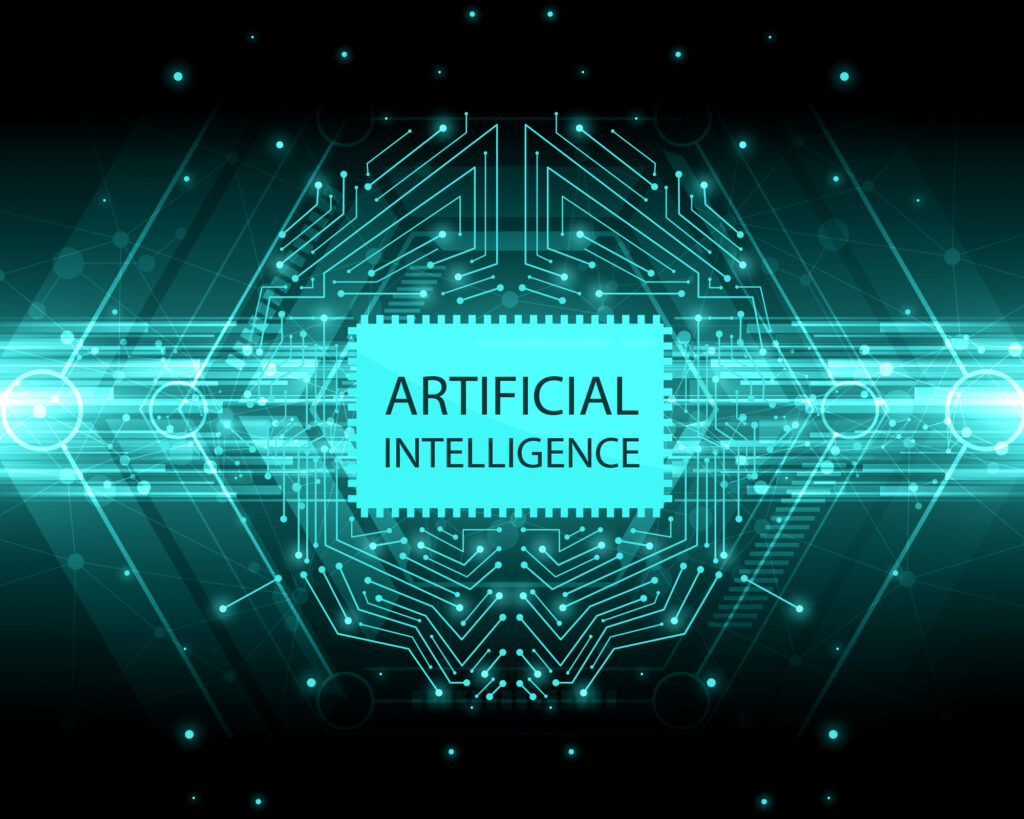 Artificial intelligence concept representing how AI is transforming email marketing