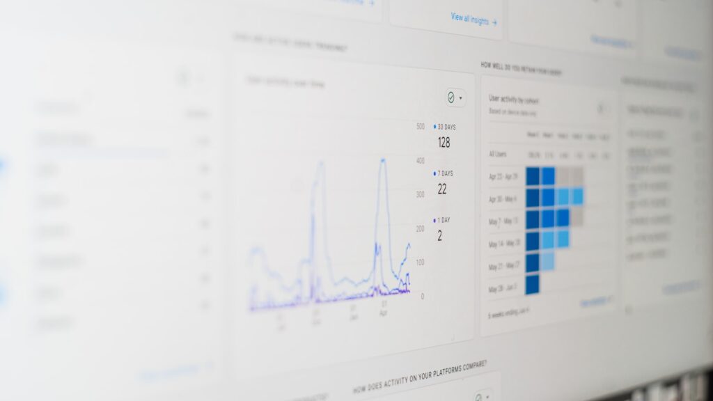 Affiliate marketing artificial intelligence data dashboard