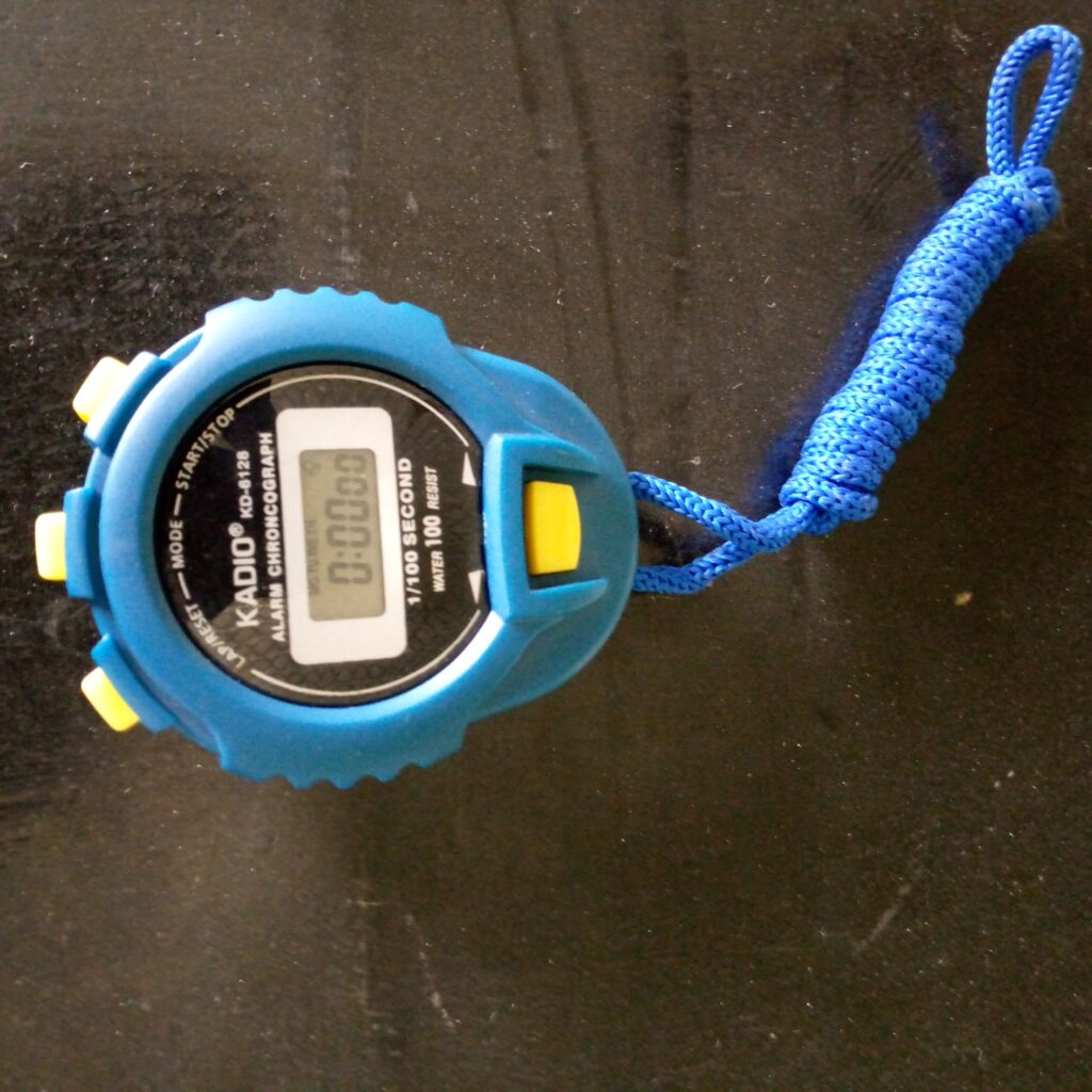 Stopwatch representing website performance and page load speed optimization