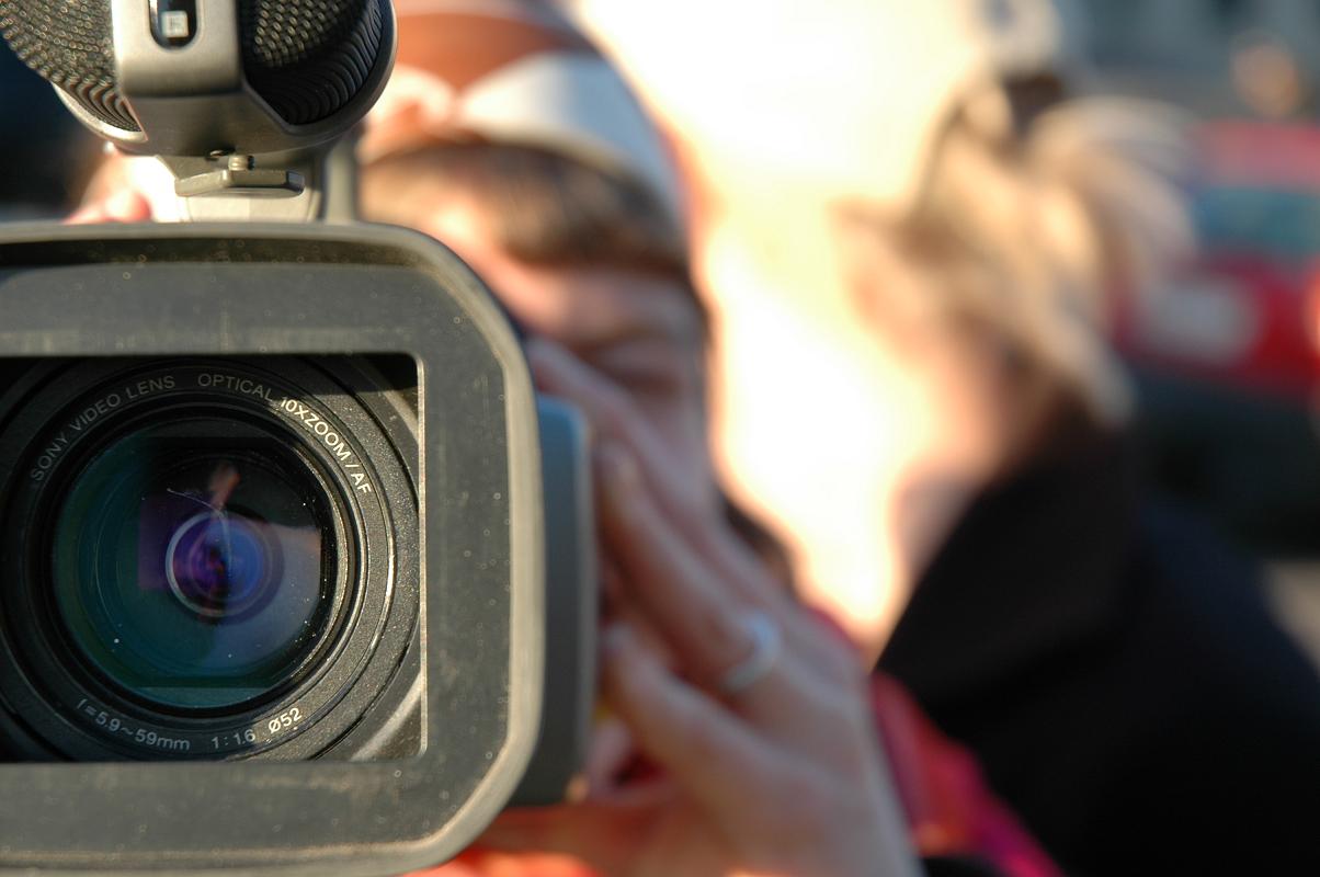 YouTube Growth Career Video Camera Video camera representing content creation tools used for YouTube growth and career building